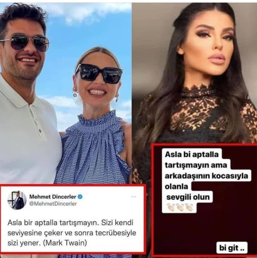 mehmet dincerler ile bircan bali arasindaki sular durulmuyor